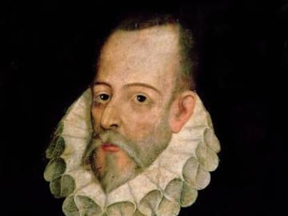 Retrato atribuido a Juan de Jáuregui, de Cervantes.