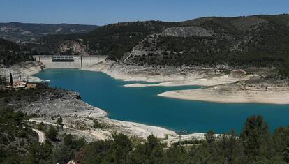 Embalse de Entrepe&ntilde;as (Guadalajara). 