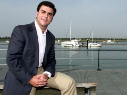 José Carlos Hernández Cansino, en Punta Umbría.