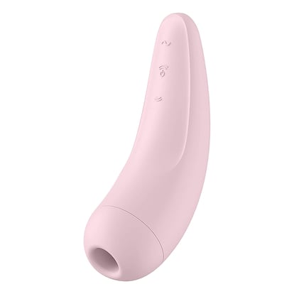 El nuevo Satisfyer Curvy 2, en color rosa (también disponible en color blanco).