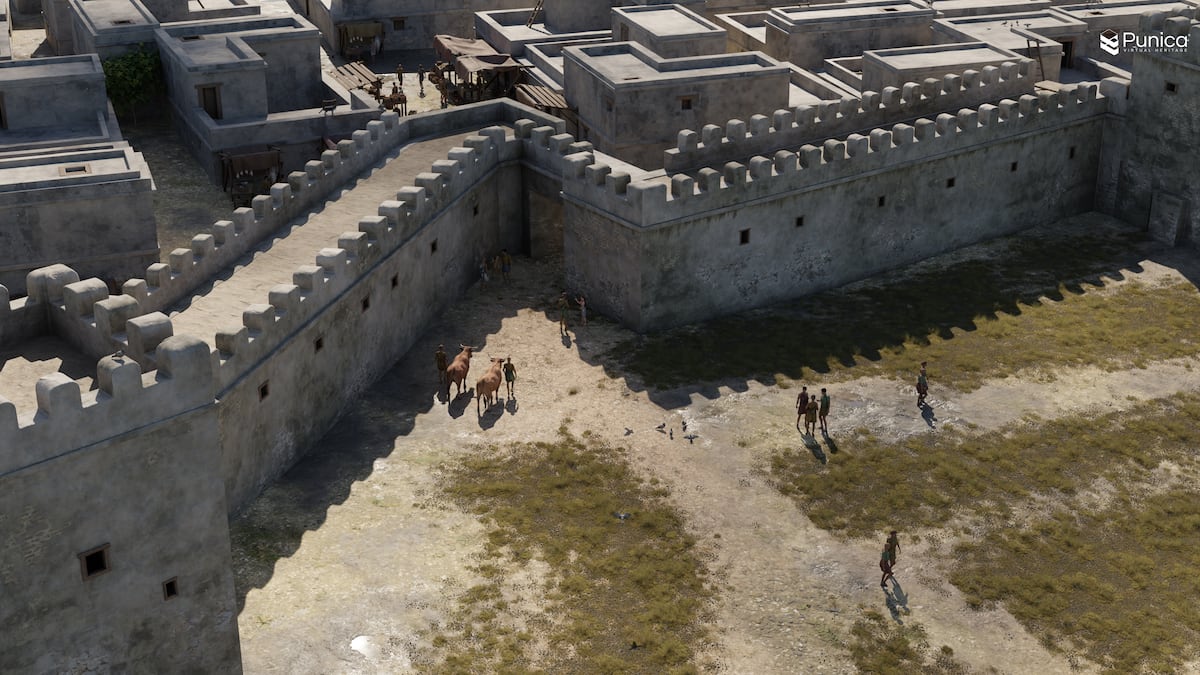 La puerta de la ciudad fenicia de Doña Blanca emerge después de 30 años sin excavaciones