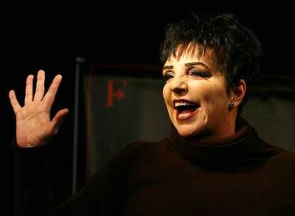 Liza Minnelli, horas antes de su actuación en Buenos Aires el pasado 12 de junio.