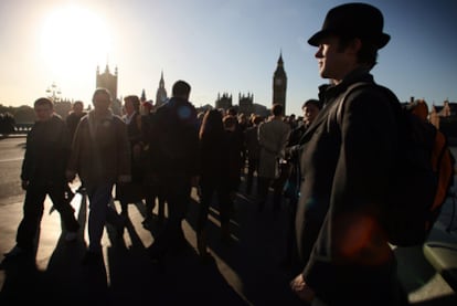 El puente de Westminster, una de las localizaciones de <i>28 días después.</i>