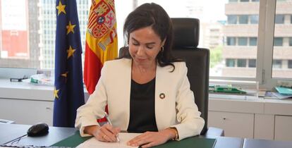 La presidenta de Adif, Isabel Pardo de Vera.