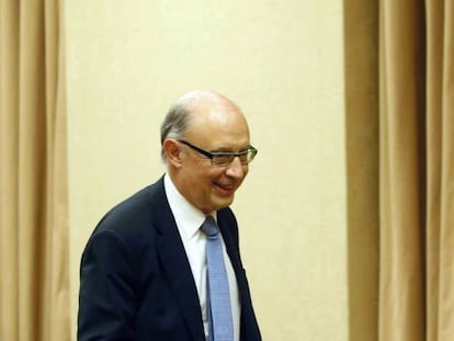 El ministro de Hacienda, Crist&oacute;bal Montoro.