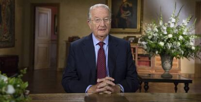 El rey Alberto de Bélgica durante el Día Nacional del país, en 2013.