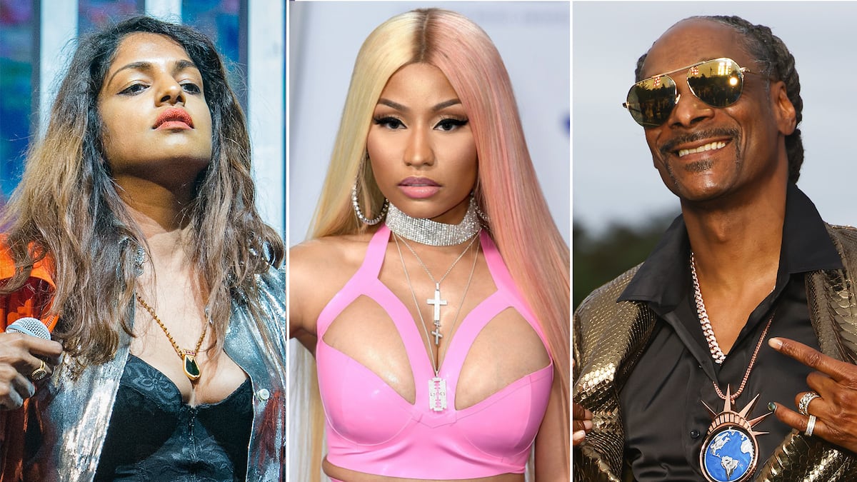 From M.I.A. and Nicki Minaj to Snoop Dogg and Lil Wayne: What's behind rappers' support for Trump