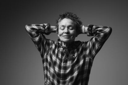 La artista Laurie Anderson.