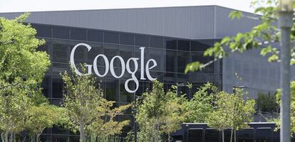 Vista general de la sede de Google en Mountain View, California (EE.UU.).