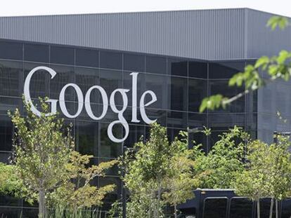 Vista general de la sede de Google en Mountain View, California (EE.UU.).