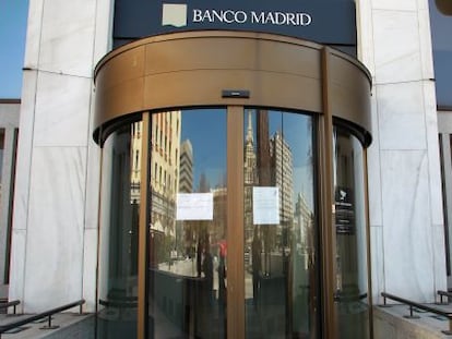 Sede de Banco Madrid.