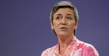 La comisaria Margrethe Vestager.