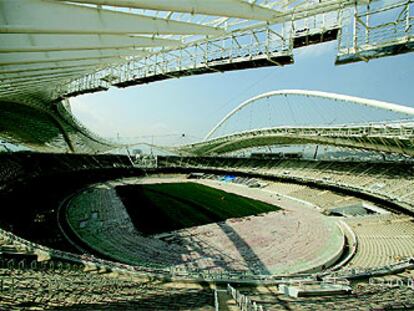 Estadio Olímpico de Atenas, obra de Santiago Calatrava.