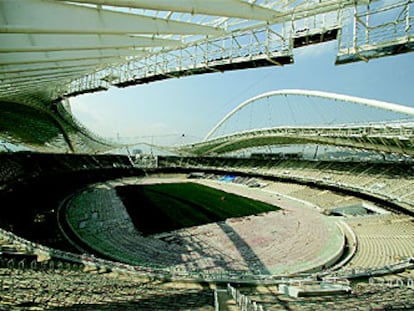 Estadio Olímpico de Atenas, obra de Santiago Calatrava.