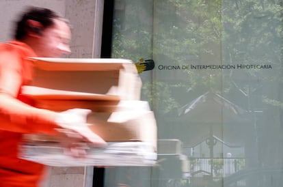 Oficina de Intermediación Hipotecaria en Madrid.