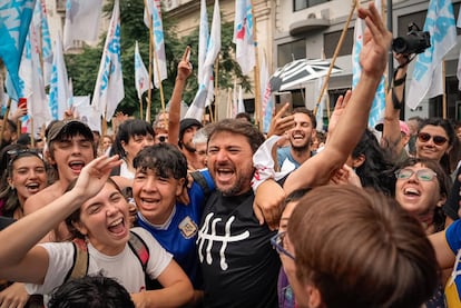 Juan Grabois, dirigente social fundador de la Unión de Trabajadores y Trabajadoras de la Economía Popular y del Frente Patria Grande.