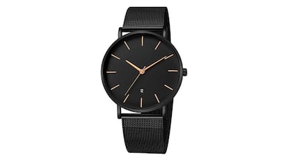 Reloj analógico diseño minimalista