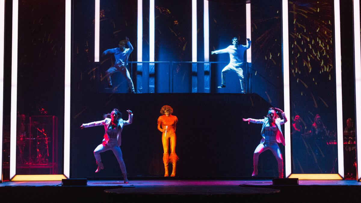 Momento de ‘Whitney Houston Hologram Tour’