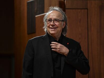 El cantautor Joan Manuel Serrat, en 2019.