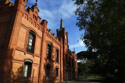 La edificaci&oacute;n principal de la finca de Torre Arias. 