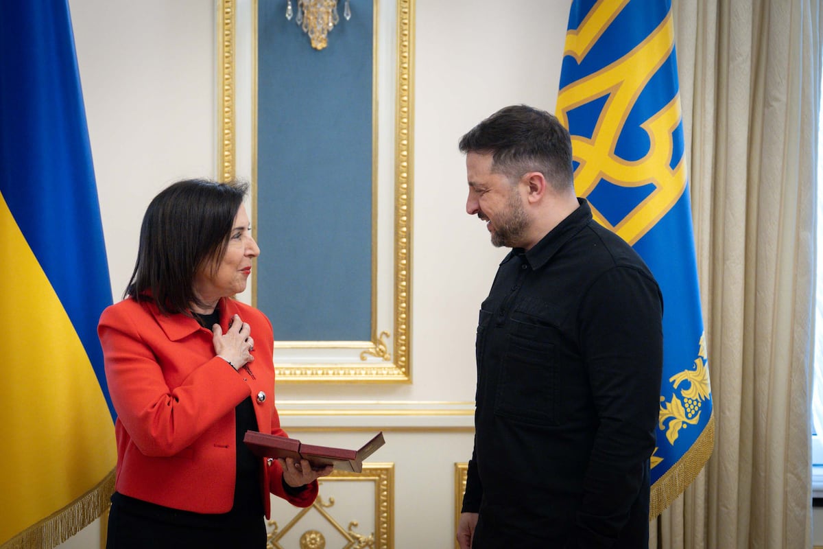 Zelensky addresses with Margarita Robles the situation on the Ukrainian war front with Russia | Spain