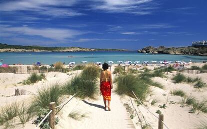 Arenal de Son Saura, en Menorca.