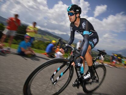 Mikel Landa, en el Tour pasado.