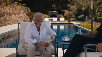 Niels Arestrup y Patrick Bruel, en 'El caso Villa Caprice'.