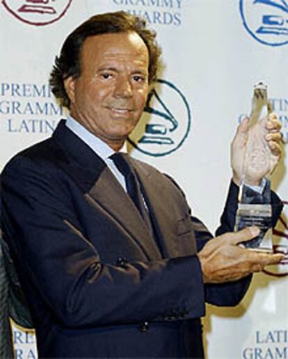 Julio Iglesias, tras la entrega del premio a 'Personalidad del año'