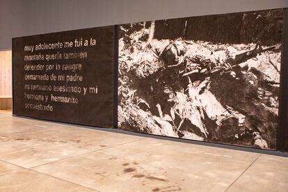 Obra que forma parte de la muestra en el MUAC.