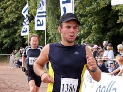 Andreas Lubitz, en una foto de septiembre de 2009, en Hamburgo.