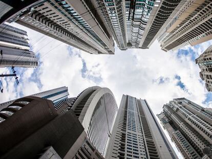 Rascacielos en la Ciudad de Panamá.