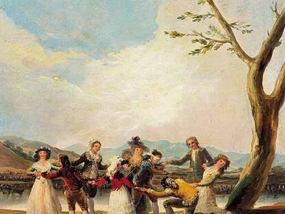<i>La gallina ciega</i>, de Francisco de Goya.