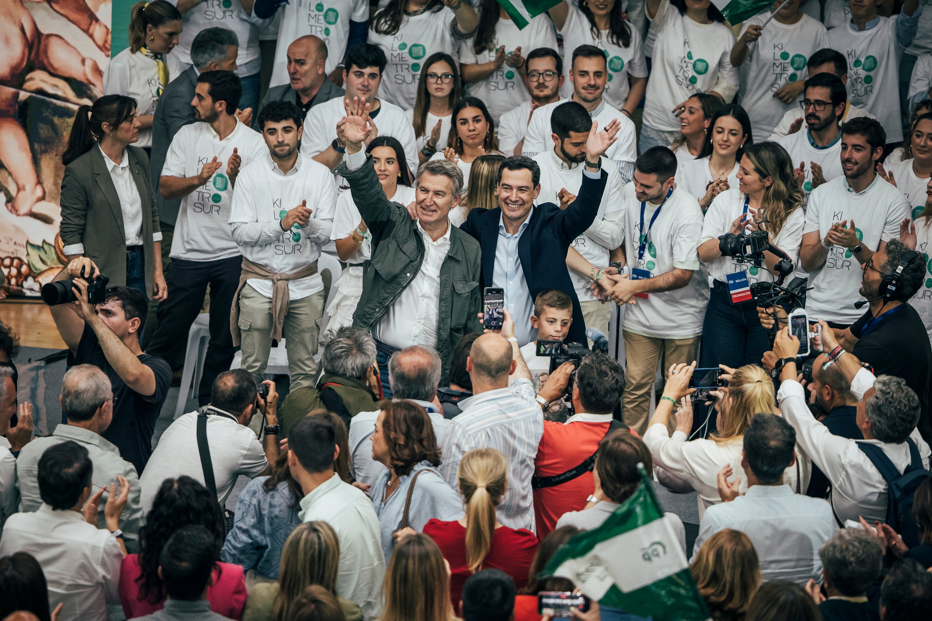 Moreno y Feijóo cargan contra el Gobierno por la muerte de los guardia civiles: “La falta de recursos degrada al Estado”