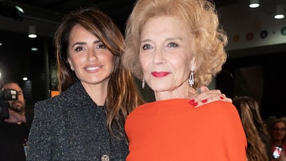 Penelope Cruz y Marisa Paredes, en el Circo Price en 2019.