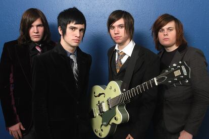 La formación original de Panic! At The Disco.