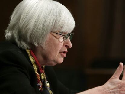 Janet Yellen, presidenta de la Reserva Federal de EE UU