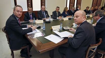 Fabra ha presidido la reunión del Observatorio de la Industria.