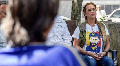 Lilian Tintori, en marzo de 2018 en Caracas.