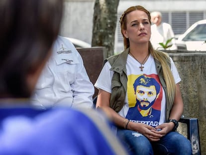 Lilian Tintori, en marzo de 2018 en Caracas.