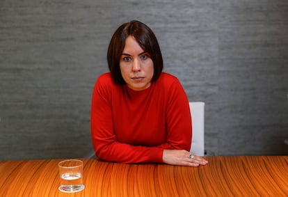 Diana Morant, ministra de Ciencia, Innovación y Universidades, durante la entrevista.