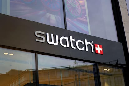Logo de la marca Swatch