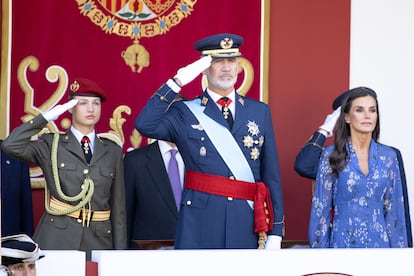 Desfile del Día de la Fiesta Nacional en Madrid