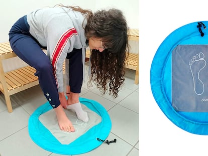 Esta alfombra antideslizante es ideal para vestuarios, piscinas, gimnasios y más.