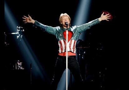 Bon Jovi es el séptimo en la lista de los más infuyentes, y el 11º en los famosos más adinerados