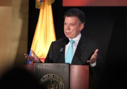 El Presidente de Colombia, Juan Manuel Santos. EFE/Archivo