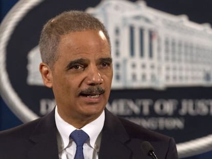 Eric Holder, fiscal general de EE UU