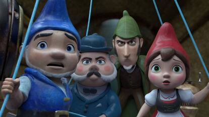 Un fotograma de 'Sherlock Gnomes'.