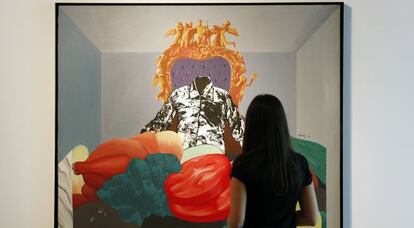 Una de las obras de la exposición de Artur Heras en la Fundación Chirivella-Soriano.