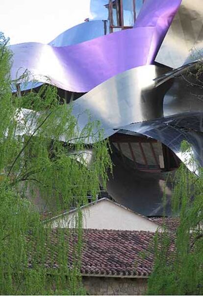 Complejo de la bodega Marqués de Riscal en Elciego (Álava), obra de Frank Gehry.